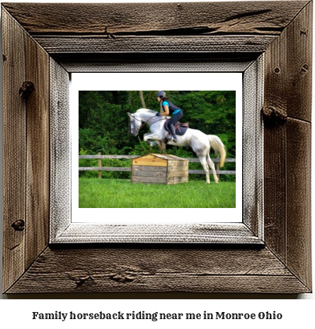 family horseback riding near me in Monroe, Ohio